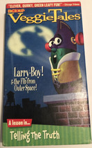 Larry Boy Vhs Tape And The Fib From Outer Space Veggie Tales - £5.53 GBP