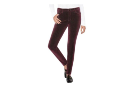 Well Worn Women&#39;s Size 6/28 High-Rise Luxe Velvet Tapered Pants NWT - £10.78 GBP