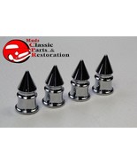 Cromo Pua Forma Neumático Aire Válvula Tallo Tapas Funda Chevy Caliente ... - $21.07 CAD