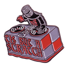 “Tis But A Scratch” The Black Knight Monty Python Enamel Lapel Pin, Funny Pin - £4.72 GBP