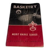 Merit Badge Series “Basketry” Boy Scouts Of America Vintage HandBook Pap... - $5.78
