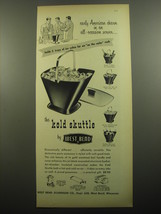 1960 West Bend Kold Skuttle Ad - Early American charm in an all-occasion... - $14.99