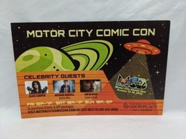 Motor City Comic Con Novi Michagan Convention Flyer - $34.64
