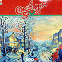 Thomas Kinkade A Christmas Story Movie Puzzle 300 Pieces 24x18 Holiday C... - $14.20