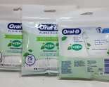 (3 Packs) Oral-B Floss Picks Fresh Mint Scope Freshness 75 Pc Freshen Br... - $21.77