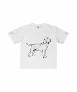 Labrador Retriever Kids T Shirt, Retail Fit Tee - $533.10 MXN