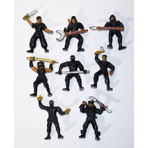Lot of 8 1986 Mattel GUTS! Akido Force Ninja Action Figures 0525!!! - $19.80