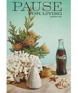 Pause for Living Summer 1969 Vintage Coca Cola Booklet Party Pronto Cont... - £5.51 GBP