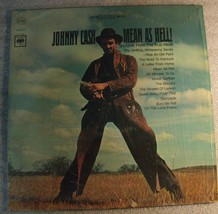 Vinyl LP-Johnny Cash-Mean As Hell-in shrink wrap!! CS 9246 stereo - £10.81 GBP