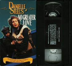 No Greater Love Danielle Steel&#39;s Kelly Rutherford Vhs Anchor Bay Video Tesred - £7.83 GBP
