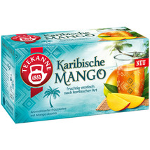 Teekanne Caribbean Mango Tea - 20 tea bags- Made in Germany FREE SHIPPING - $9.36