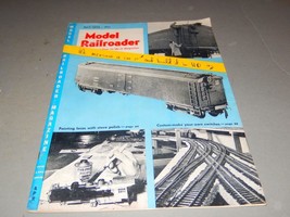 VINTAGE  - MODEL RAILROADER  MAGAZINE- APRIL 1954  - GOOD - W4 - £2.68 GBP