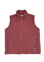 Casual Gear Women’s 100% Polyester Quilted Vest Jacket, Pink NWT SZ M - $14.77