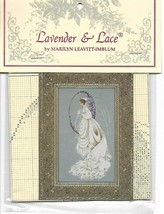 Complete Cross Stitch Materials - &quot;Spring Bride LL55&quot; By Lavender And Lace - £42.83 GBP