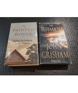 John Grisham A Painted House And The Testament Audio Book Cassettes Lot ... - $11.45