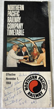 Northern Pacific Railway Company Vintage Timetable Train Schedule Nov 1,... - $26.29