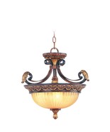 Livex Lighting 8565-63 Villa Verona Convertible Hanging Lantern/Ceiling ... - $552.99