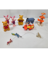 Disney Winnie the Pooh Energizer Squeeze Figure Set Eeyore Tigger Piglet... - $14.95