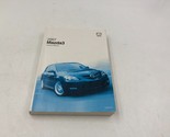 2007 Mazda 3 Owners Manual OEM G03B18014 - $35.99