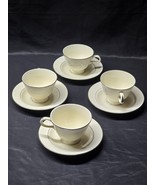 Vintage HOMER LAUGHLIN Coffee Cup &amp; Saucer CELESTE Pattern - NEAR MINT S... - $17.98