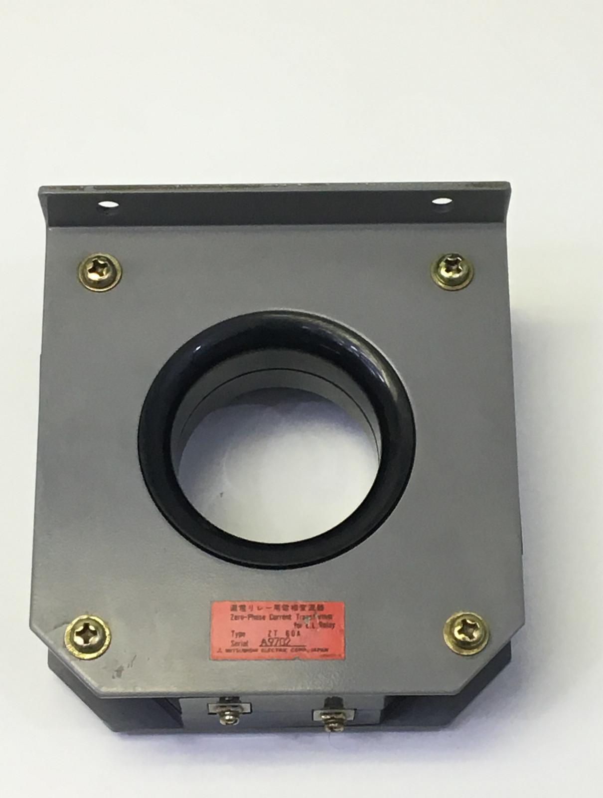 Mitsubishi ZT 60A Serial A9702 Zero-Phase Current Transformer  - $42.00