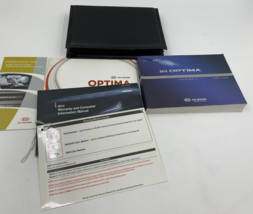 2012 Kia Optima Owners Manual Handbook Set with Case OEM C02B26025 - £14.15 GBP