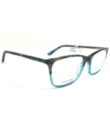 Fregossi Eyeglasses Frames 454 AQUA Clear Brown Blue Square Full Rim 52-... - $55.89