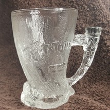 Vintage McDonald’s 1993 The Flintstones RocDonald&#39;s MAMMOTH Glass Mug UEHH6 - £4.77 GBP