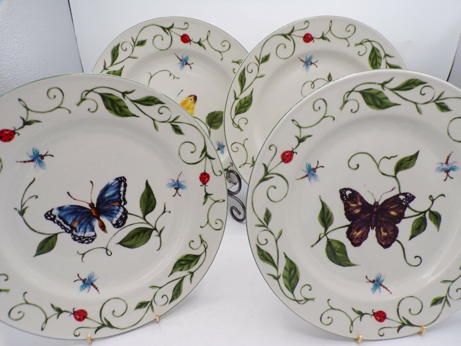 Tabletops Unlimited -Butterfly -Butterflies, Bugs Leaves-Individual Dinn... - $6.92