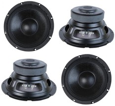 New (4) 8&quot; Woofer Replacement Speakers.Guitar.8Ohm.Pa.Pro Audio.Bass.4 P... - $167.99
