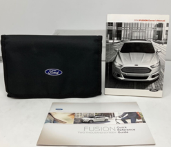 2016 Ford Fusion Owners Manual Handbook Set with Case OEM B04B06048 - £32.36 GBP