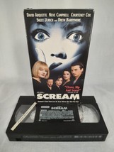 Scream VHS 1997 Cult Classic Slasher Horror Wes Craven Ghostface Drew Barrymore - £18.83 GBP
