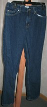 Womens Petites 8P Ann Taylor Loft Bootleg Dark Indigo Wash Denim Jeans - £7.00 GBP