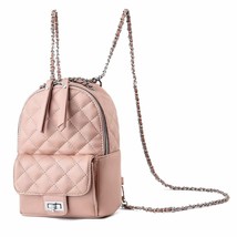 Backpack Female Fashion  Chain Simple Mini Student Casual Ladies Backpack - £29.46 GBP