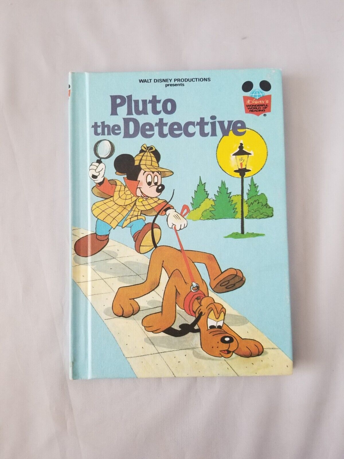 Primary image for Walt Disney Productions Presents Pluto The Detective Hardcover 1980