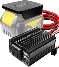 150W Portable Power Supply Inverter Fit for DeWALT 18V 20V MAX XR Lithium - $29.99