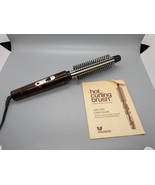 Windmere Hot Curling Brush Vintage Electric Hair Setter Brown Tested Wor... - $12.59