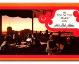 Top of the Mark Hotel Mark Hopkins San Francisco CA UNP Chrome Postcard U12 - £1.51 GBP