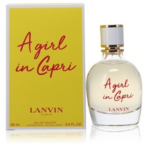 A Girl in Capri by Lanvin Eau De Toilette Spray 3 oz for Women - £49.54 GBP