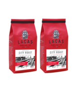 Lacas Coffee Original City Roast Medium Roast Fine Grind 2 pack 12 oz. - $39.87 CAD