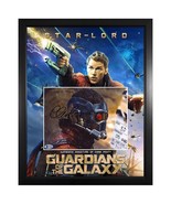 Chris Pratt Guardians Of The Galaxy Actor Custom Framed Signed Photo Bec... - £292.14 GBP