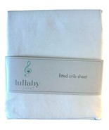 Lullaby Lane 28&quot;x52&quot; Cotton Baby Fitted Crib Sheet for Standard Crib Mat... - $9.89
