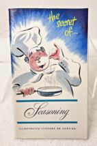 1946 Lea &amp; Perrin Sauce Cook Booklet &amp; Carving Instructions Secret of Se... - $12.38
