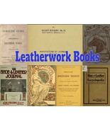 Leatherwork; 165 books Leathercraft &amp; Tanning Download - $3.95