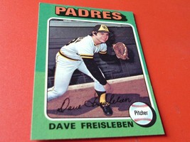 1975 Topps #37 Dave Freisleben Nm / Mint Or Better Padres Baseball - £29.89 GBP