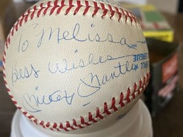 Mickey Mantle Signed Autographed American League Baseball Ball JSA LOA Yankees - £772.47 GBP