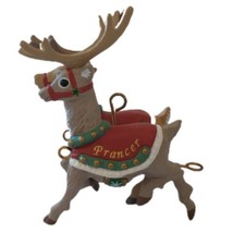 Hallmark Santa &amp; His Reindeer Collection Prancer Vicon Ornament 2nd In Series  - £13.22 GBP