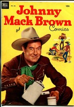 Johnny Mack Brown-Four Color Comics #455 1953-Dell-photo cover-B-Western-FN- - £34.79 GBP