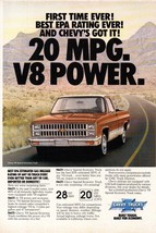 1981 Chevrolet V8 Special Truck ad | POSTER | 24X36 Inch | Vintage classic - £17.51 GBP
