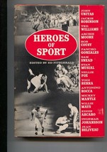 Heroes of Sport 1959-edited by Ed Fitzgerald-1st edition w/dust jacket-baseba... - £43.87 GBP